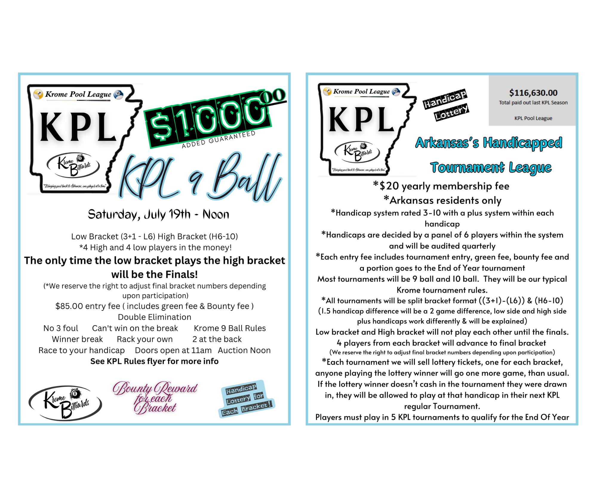 Tournament Rules Image